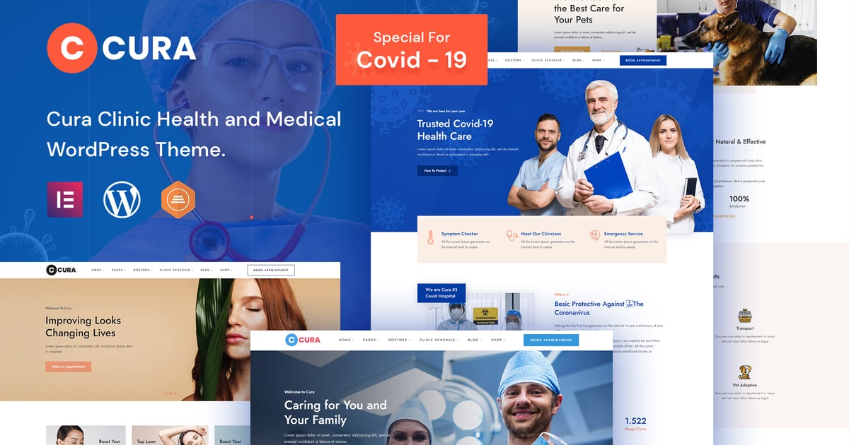 Cura – Medical Clinic Theme