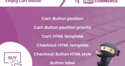 Empty Cart Button Pro for WooCommerce