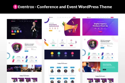 Eventrox - Conference and Event WordPress Theme