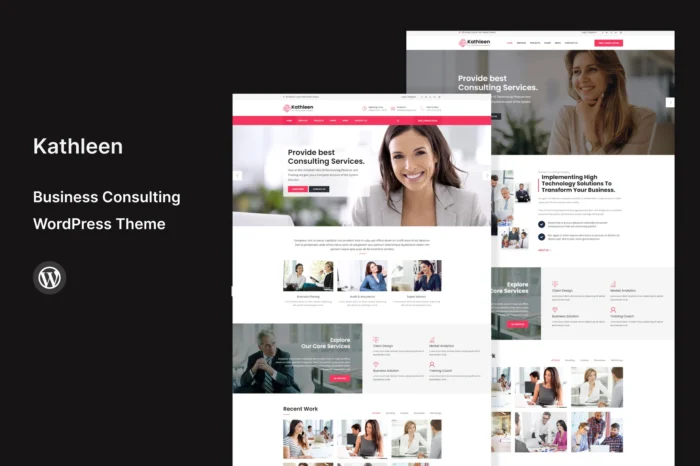 Kathleen - Business Consulting WordPress Theme