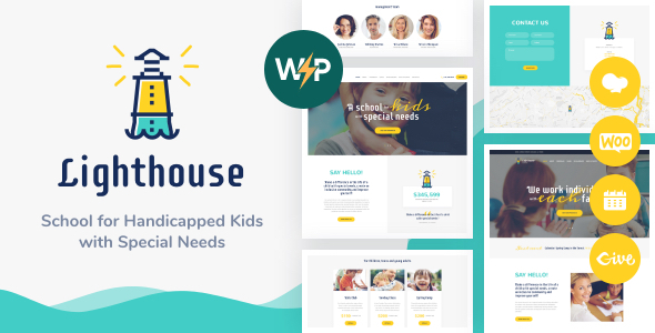 education wordpress theme lighthouse