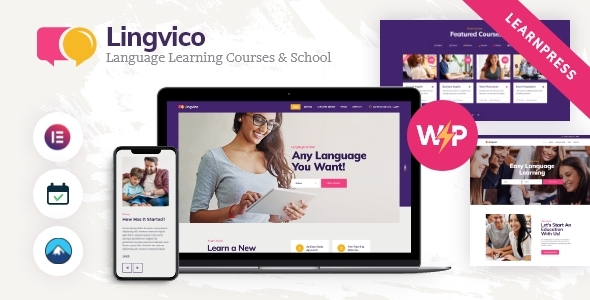 education wordpress theme lingvico