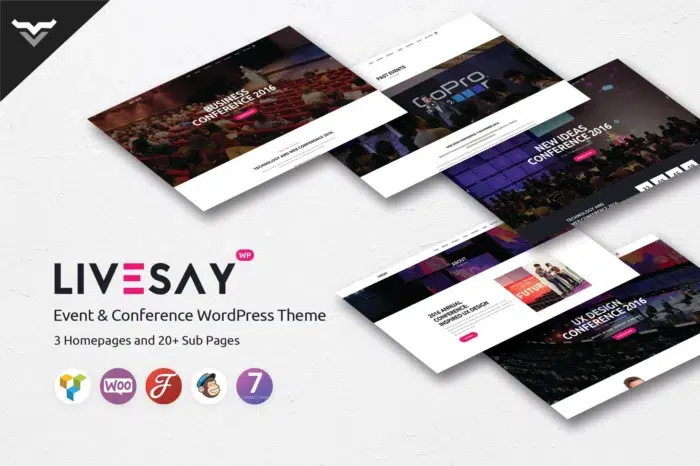 Livesay - Event & Conference WordPress Theme