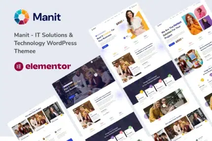 Manit - IT Solutions & Technology WordPress Theme