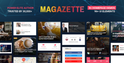 Magazette – News & Magazine WordPress Theme