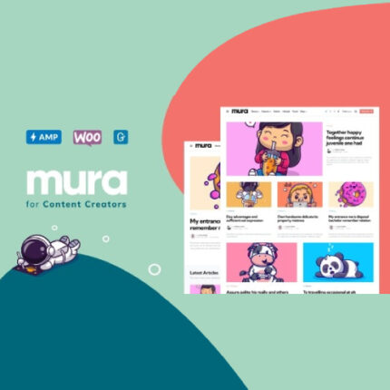 Mura – WordPress Theme for Content Creators