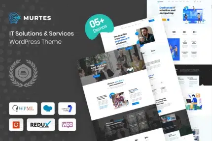 Murtest - IT Solutions Services WordPress Theme