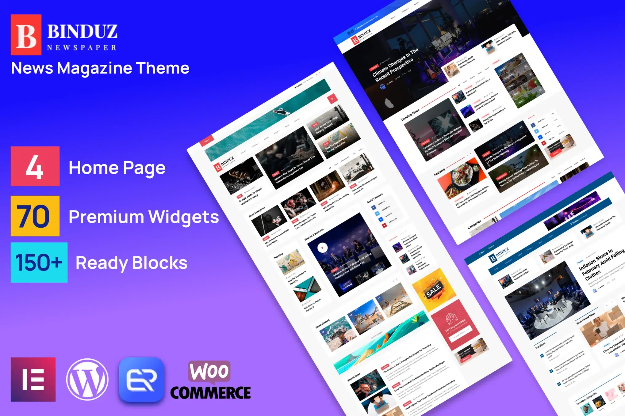 News and Magazine WordPress Theme