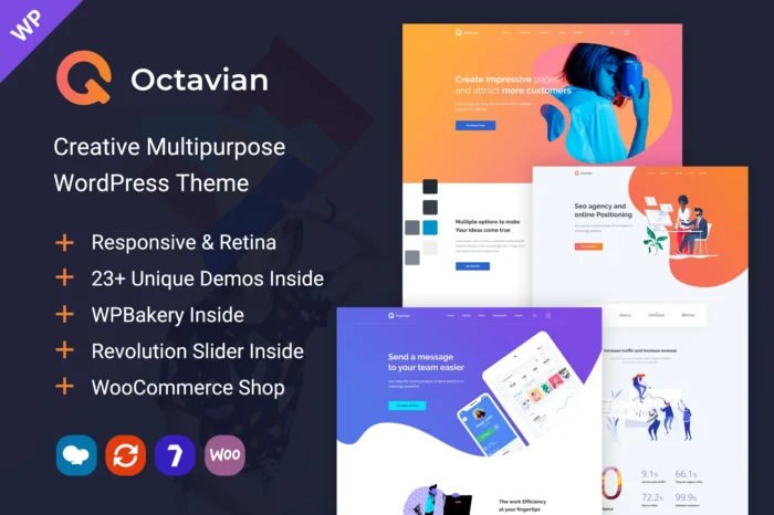 Octavian - Creative Multipurpose WordPress Theme