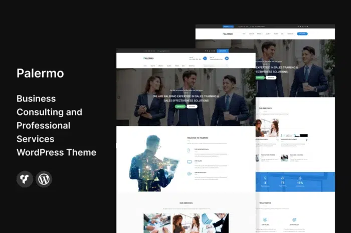 Palermo - Business Consulting WordPress Theme