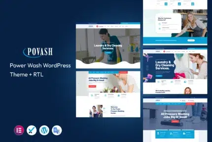 Povash | Power Wash WordPress Theme