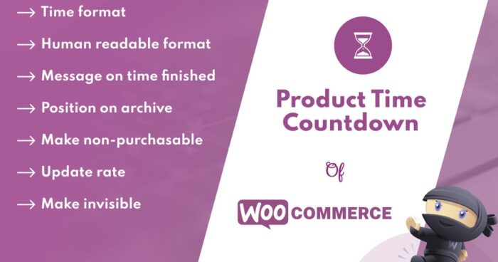 Product Time Countdown Pro for WooCommerce