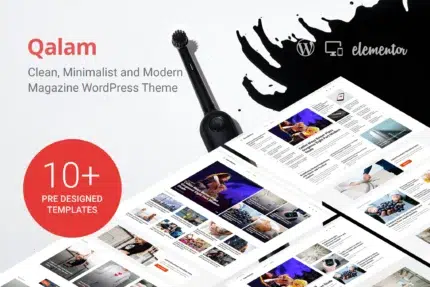 Qalam - NewsPaper and Magazine WordPress Theme