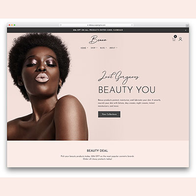 Salon WordPress Theme