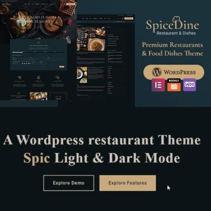 SpiceDine – WordPress Theme For Hotels & Restaurants