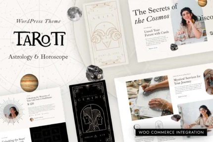 Taroti - Astrology & Horoscope WordPress Theme