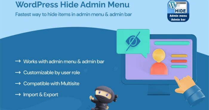 WordPress Hide Admin Menu Plugin