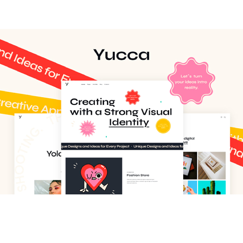 Yucca – WordPress Theme for Creatives