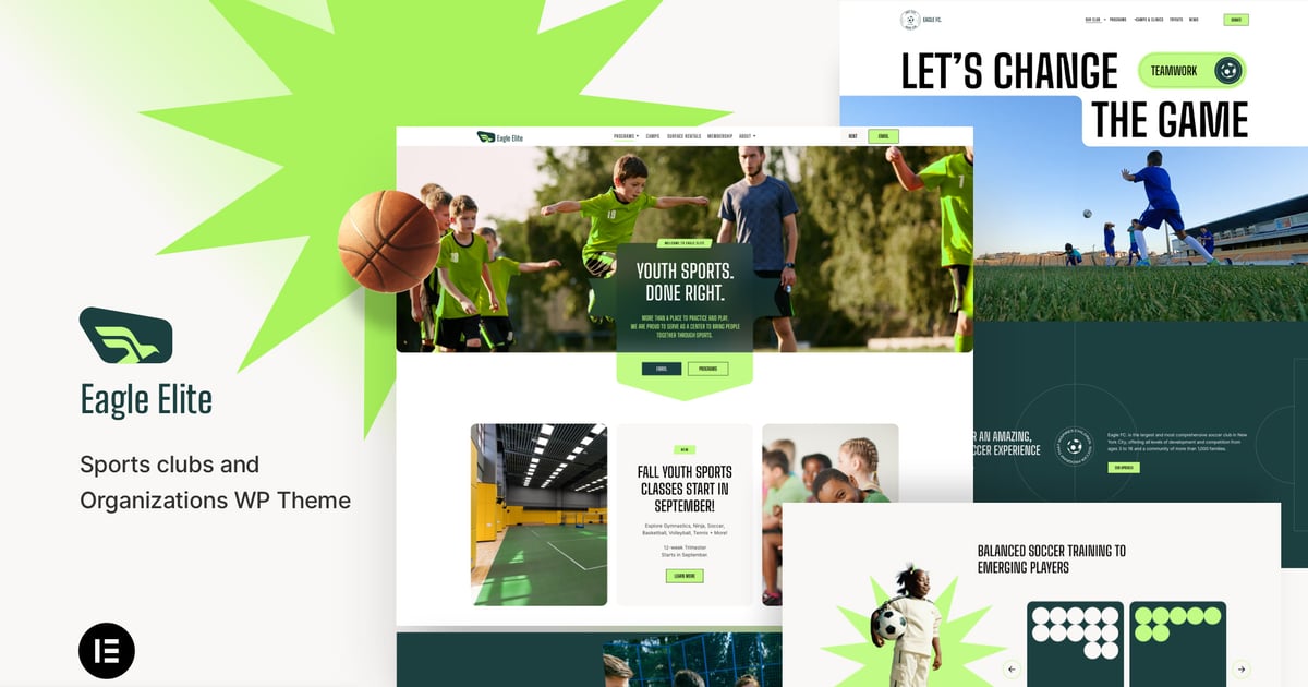 EagleElite – Sports Club WordPress Theme