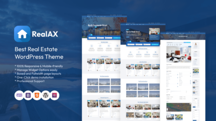 RealAX – Premium Real Estate WordPress Theme