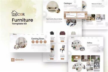 Decospace – Sleek Home Decor Elementor Template Kit