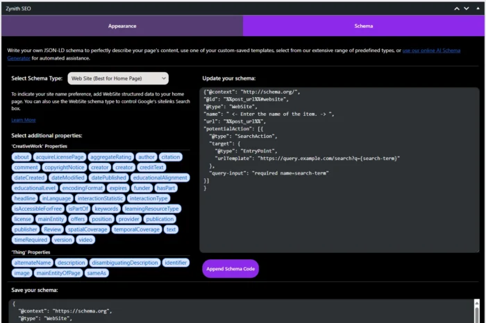 Zynith SEO Plugin Best SEO plugin for WordPress