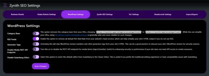 Zynith SEO Plugin Best SEO plugin for WordPress