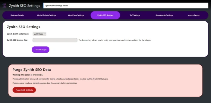 Zynith SEO Plugin Best SEO plugin for WordPress