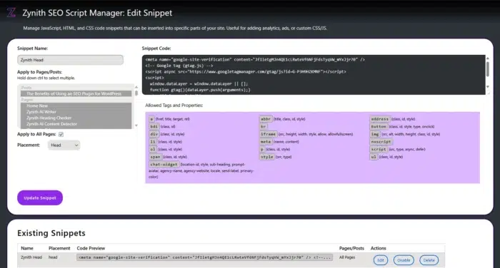 Zynith SEO Plugin Best SEO plugin for WordPress