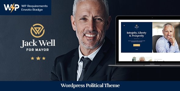 Jackwell political Wordpress theme