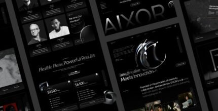 Aixor Marketing Agency WordPress Theme