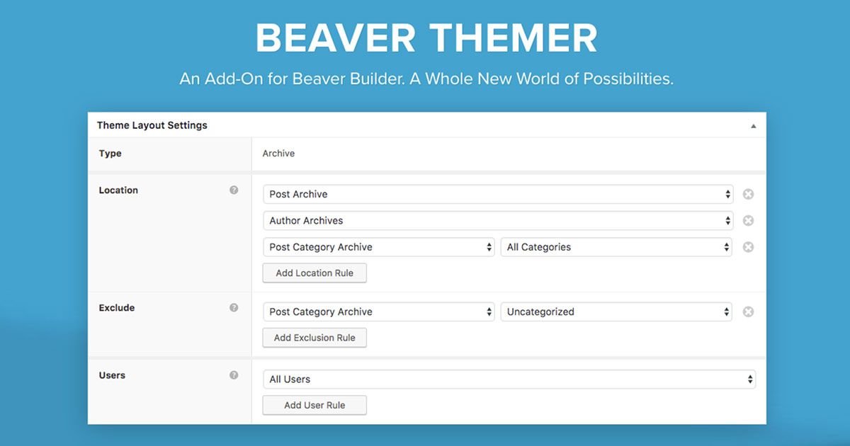 BEAVER THEMER