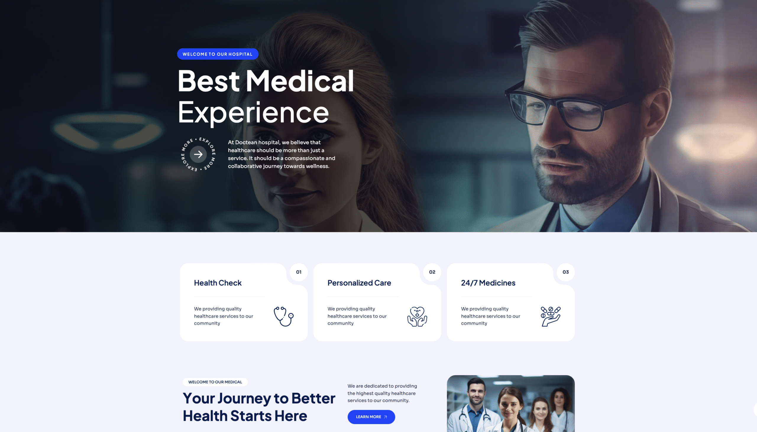 Doctean - Medical And Healthcare WpTheme