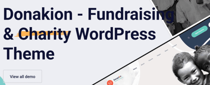 Donakion – Charity and Foundation WordPress Theme - Image 1