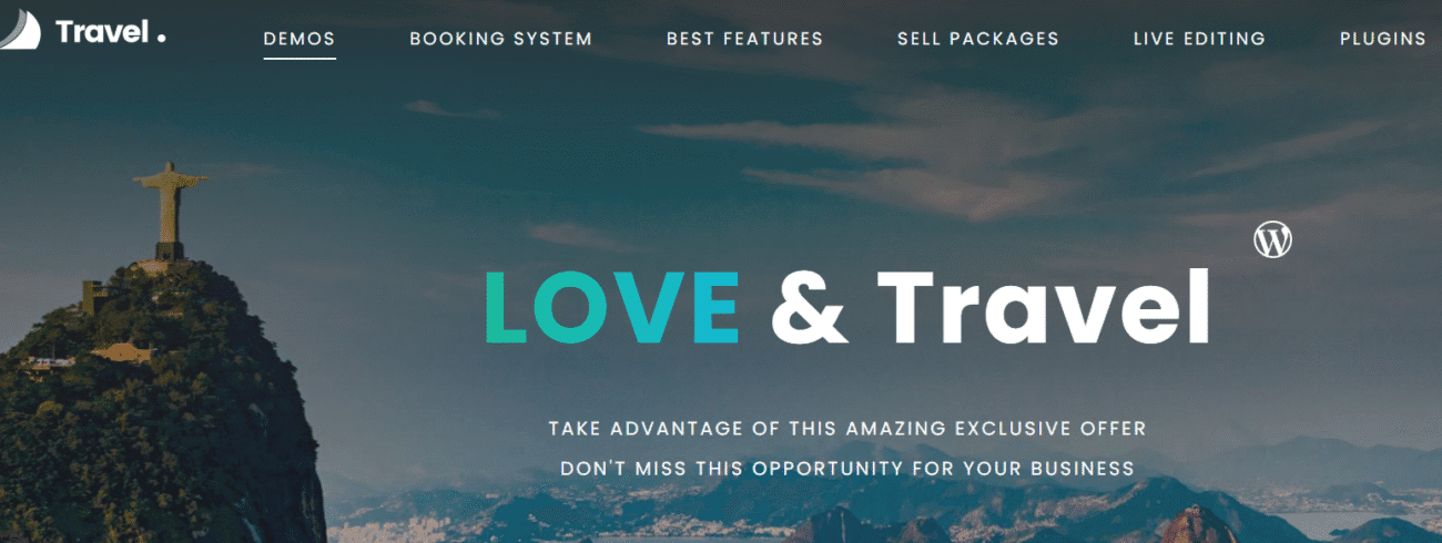Download Love Travel WordPress Theme