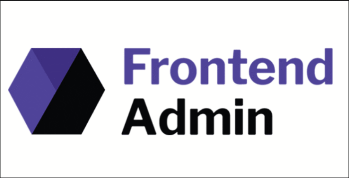 Frontend admin pro