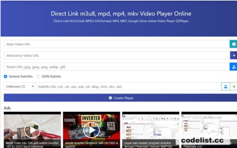 GDPlayer.To Google Drive Video Player PHP