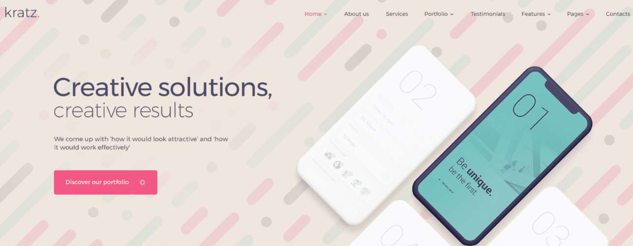 Kratz Digital Agency Marketing & SEO WordPress Theme