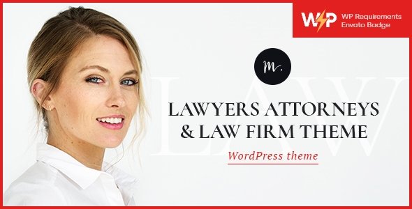 M. Williamson Lawyer WordPress Theme for Firms