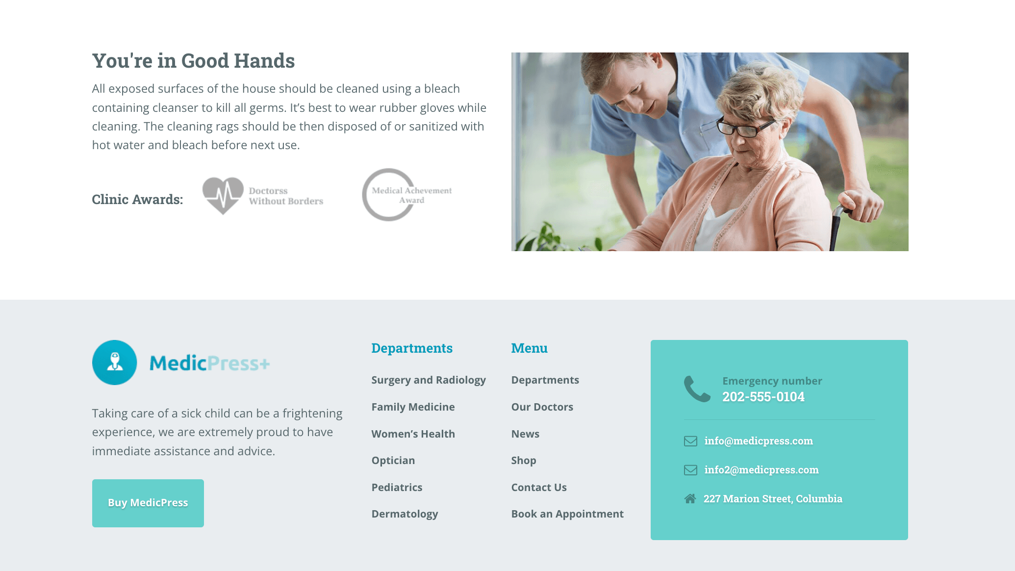 MedicPress – Medical WordPress Theme-for-Clinics