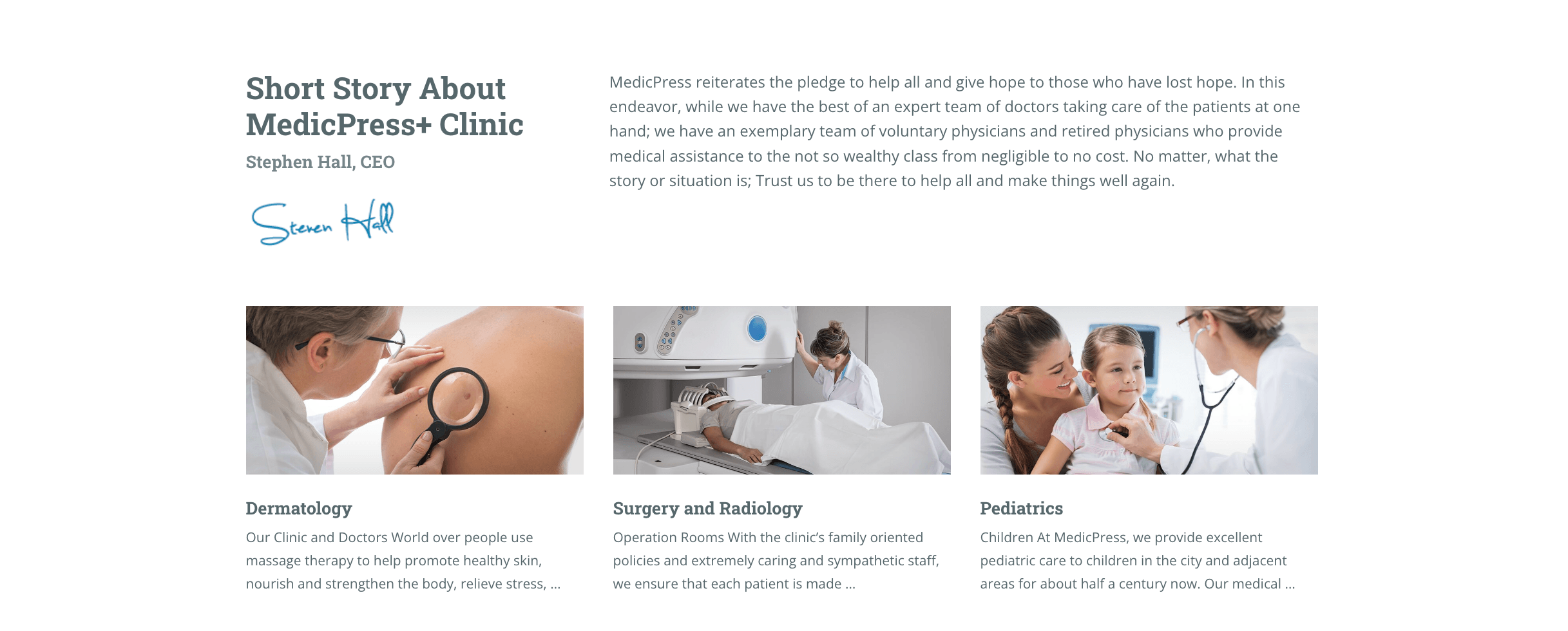 MedicPress – Medical Wp Theme for Clinics