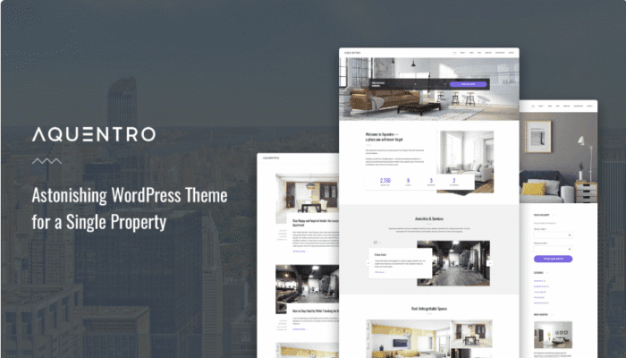 MotoPress Aquentro | Ultimate Single Property WordPress Theme - Image 1