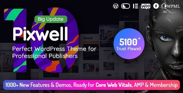 Pixwell Modern Magazine WordPress Theme