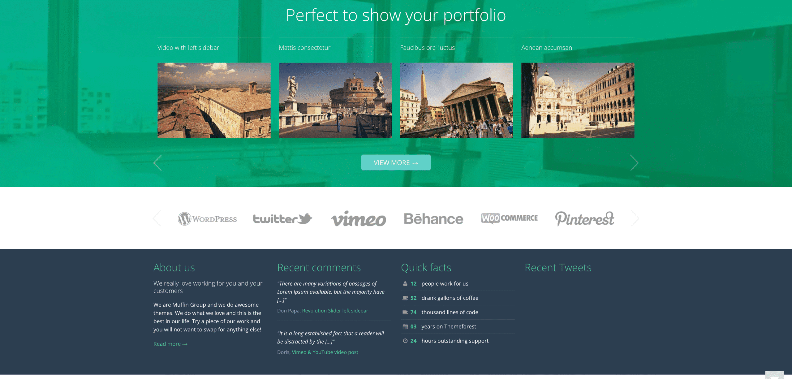 RoccoFlat-WordPress-Theme