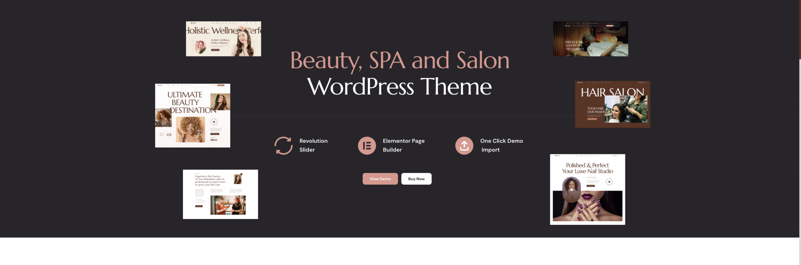 Sailon - Spa & Beauty Salon Theme