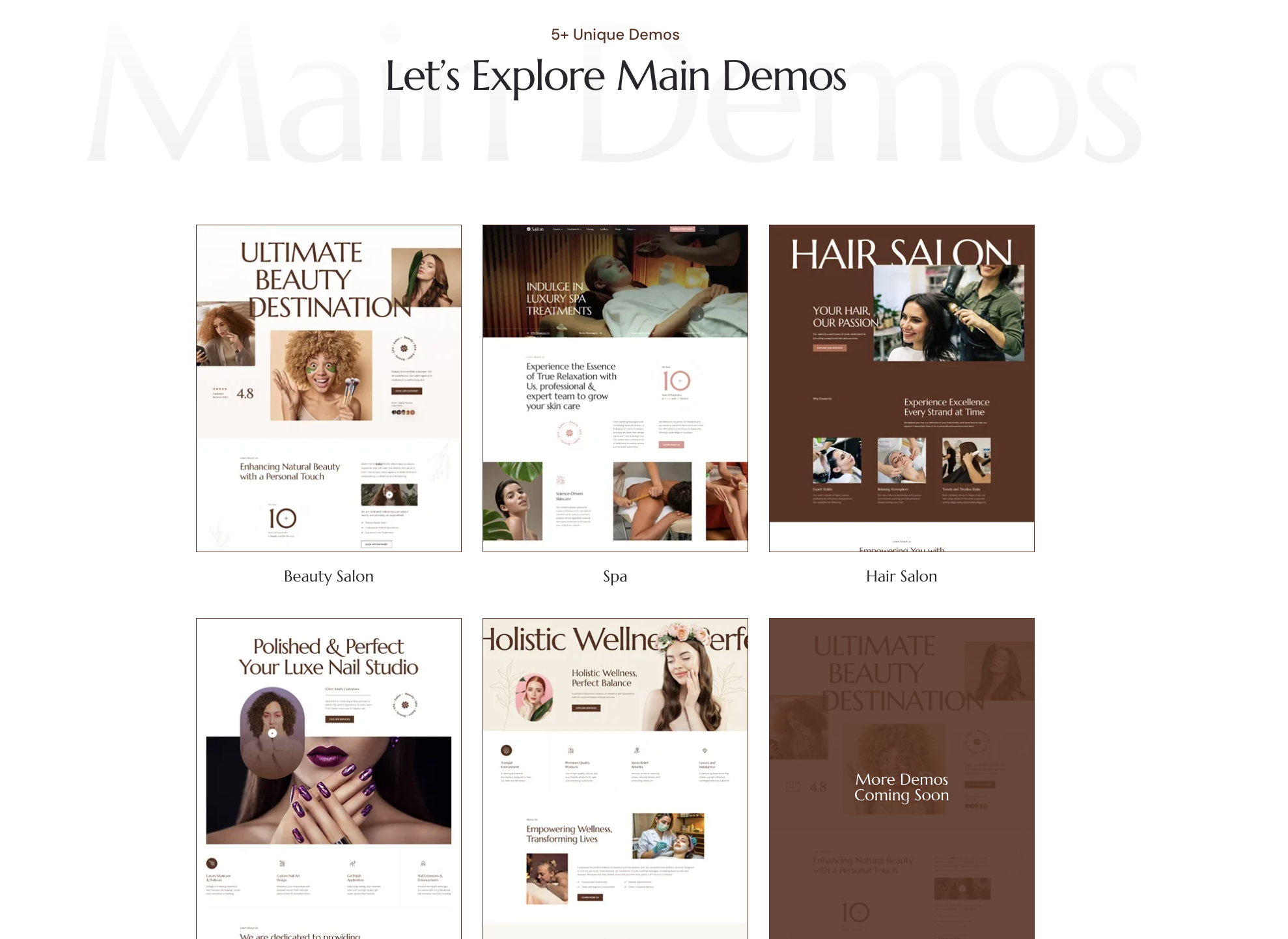 Sailon - Spa & Beauty Salon WordPress Theme