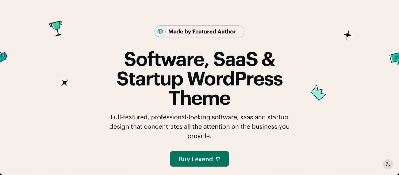 Lexend: Ultimate SaaS WordPress Theme for Startups