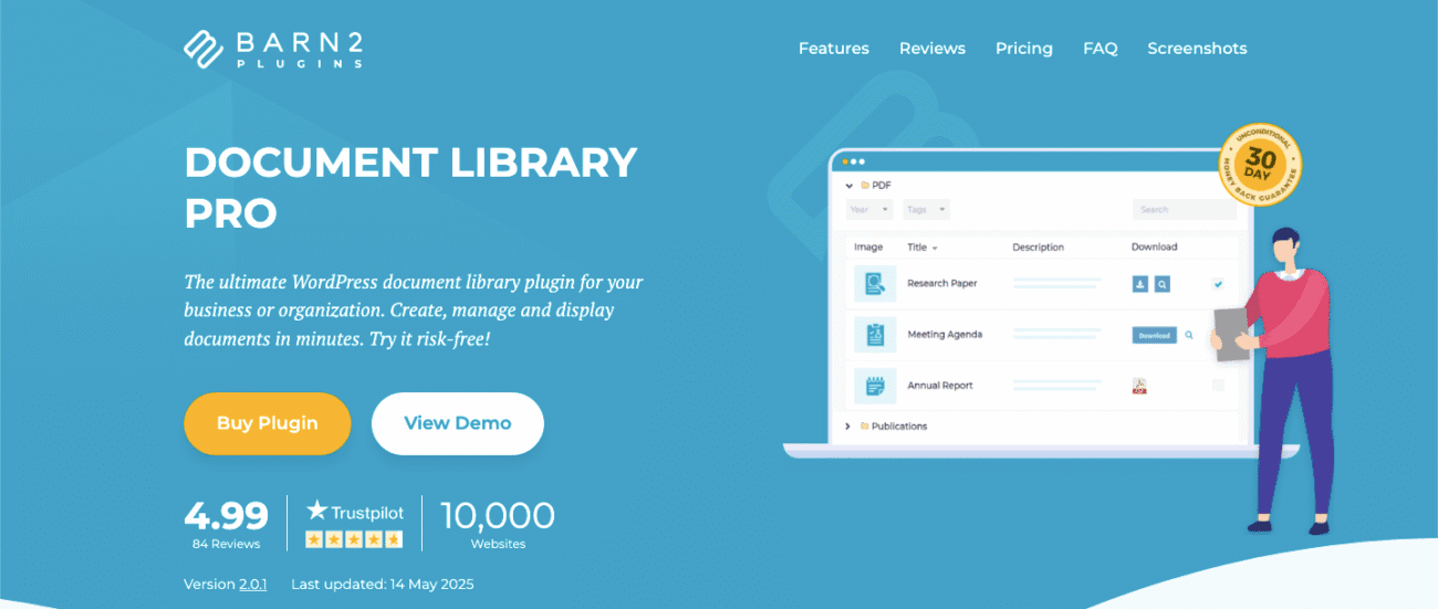 Barn2 Media Document Library Pro