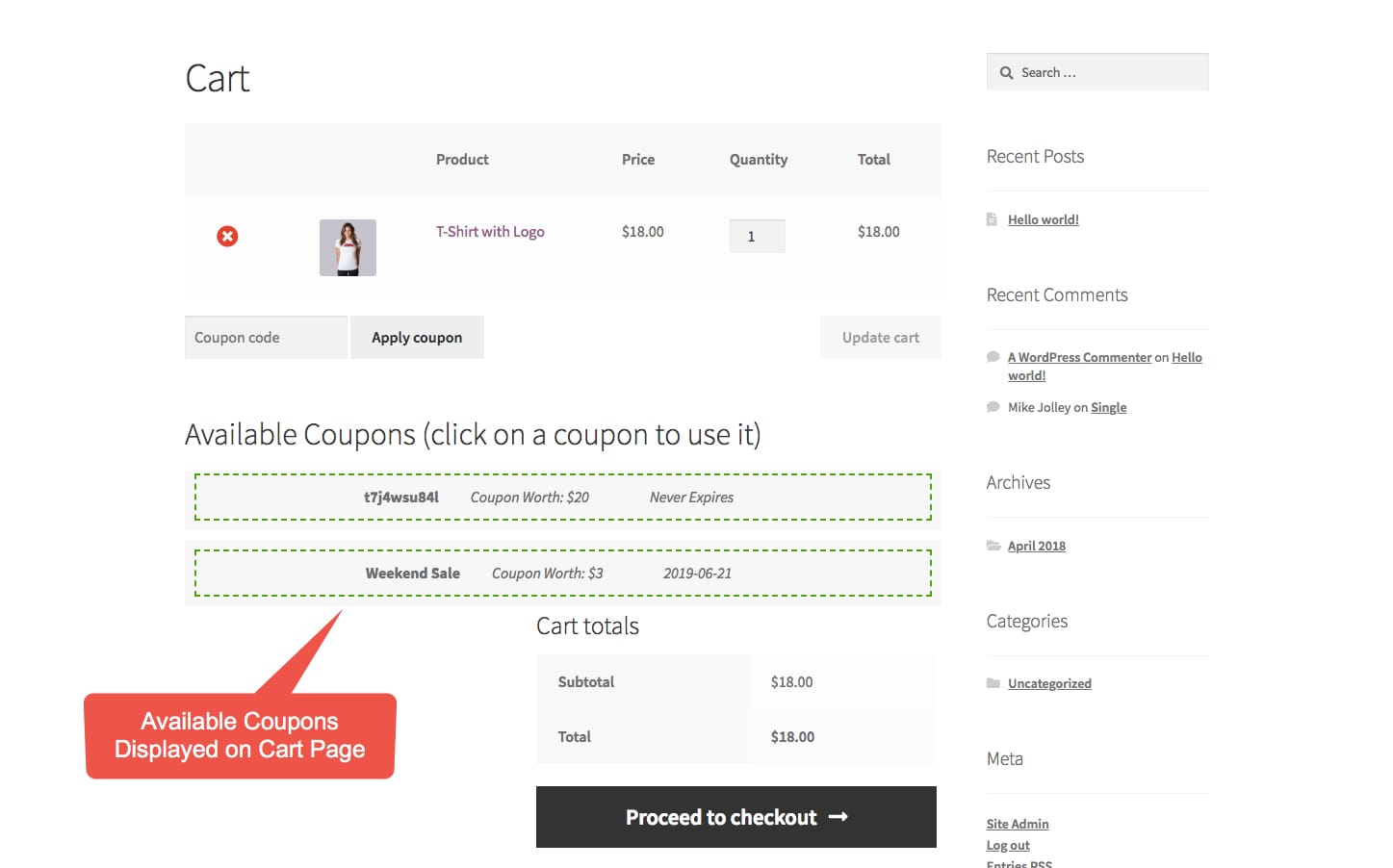 Smart Coupons