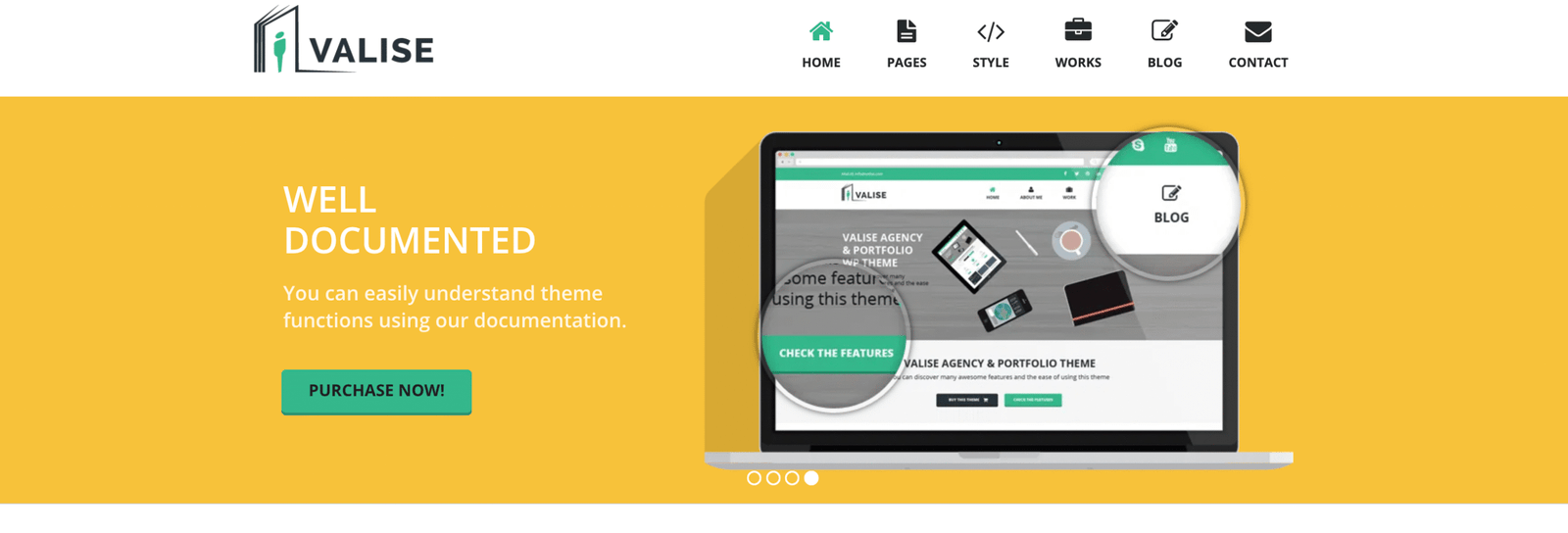 Valise-agency-personal-theme